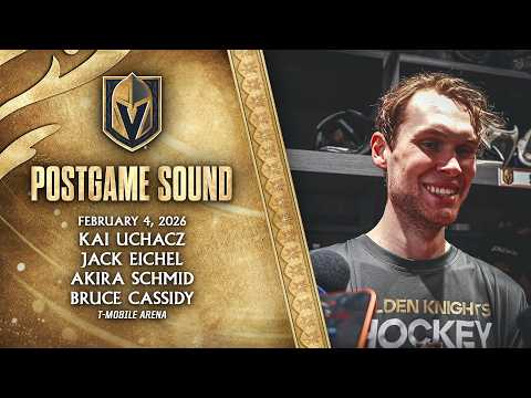 🎥 POSTGAME SOUND: Uchacz, Eichel, Schmid & Cassidy
