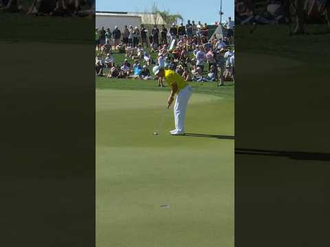 No putt is too long for Hideki 📏