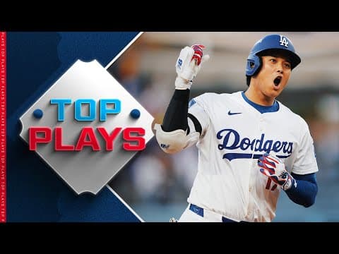 Top MLB Plays of 9/30/25 (Shohei Ohtani & Teoscar Hernández homer 2x, Cubs hit back-to-back homers)