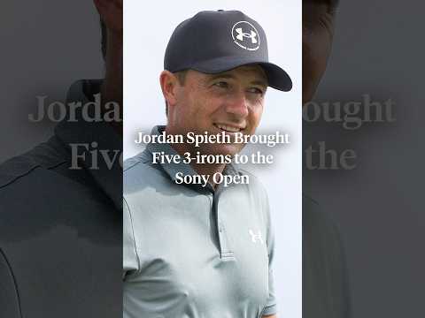 Jordan Spieth is a true equipment sicko 😂