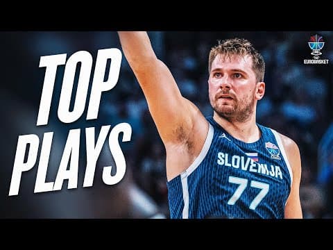 Luka Dončić's BEST PLAYS of FIBA EuroBasket 2025
