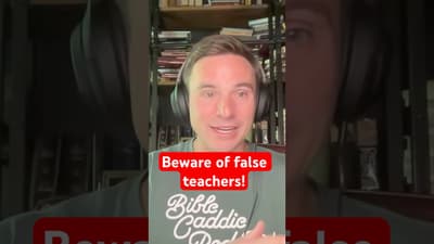 How Jesus teaches us to spot false teachers! #christianpodcast #falseteaxhers #whatwouldjesusdo