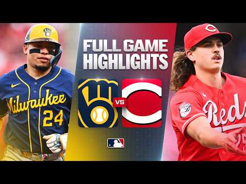 BREWERS vs. REDS Full Game Highlights (6/24/26) | MLB Highlights
