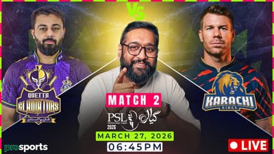 🔴 PSL 11 LIVE! | Quetta Gladiators vs Karachi Kings | PSL 2026 LIVE Watch Along
