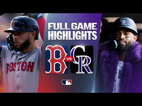 RED SOX vs. ROCKIES Full Game Highlights (6/23/26) | MLB Highlights