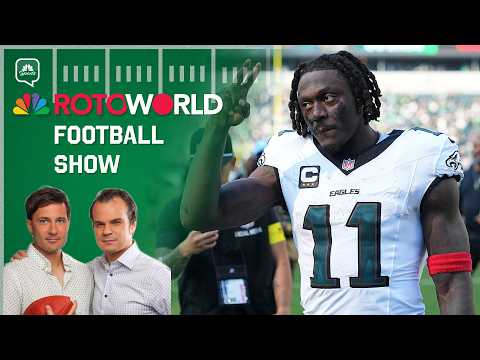 Impact of A.J. Brown, Myles Garrett trades + bounce-back candidates | Rotoworld Football Show (FULL)