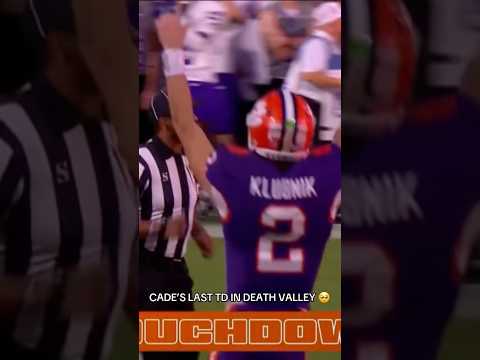 It’s been a pleasure watching you 2️⃣ #clemson #accfootball #football #collegefootball #cfb