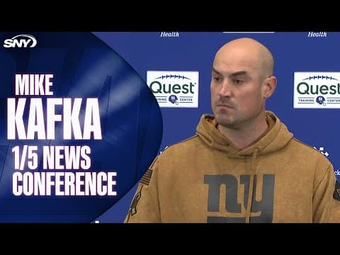 Mike Kafka on future with Giants, expects to interview for head coaching position