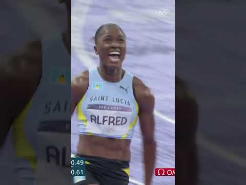 Sprint royalty in Paris. 👸 Is a repeat coming at #WorldAthleticsChamps ?  🏁#Olympics #RoadToLA28