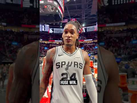 We not done yet 👀 #nba #spurs #devinvassell