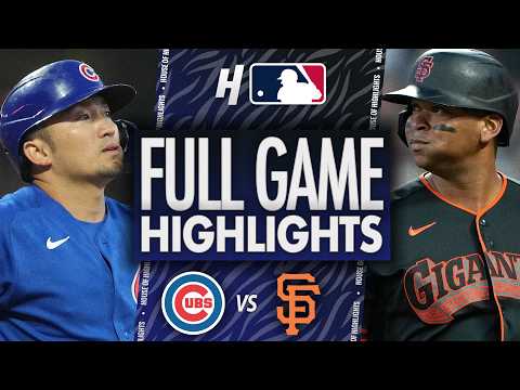 Chicago Cubs vs San Francisco Giants - FULL GAME HIGHLIGHTS 🔥 June 13, 2026 MLB Season