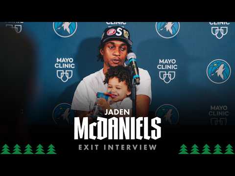 “I Think [This Season] Is Still A Success” | Jaden McDaniels Exit Interview | 05.16.26