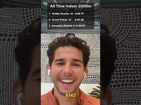 🔥  Grant Fisher on being faster than Kenensia Bekele at 2k!