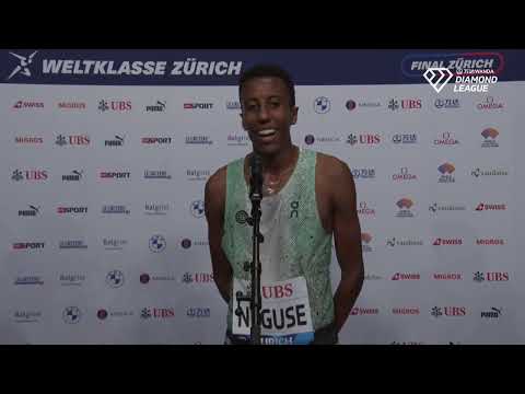 Yared Nuguse talks after coming up short in Zurich: "Overall I still have a lot I'm really proud of"