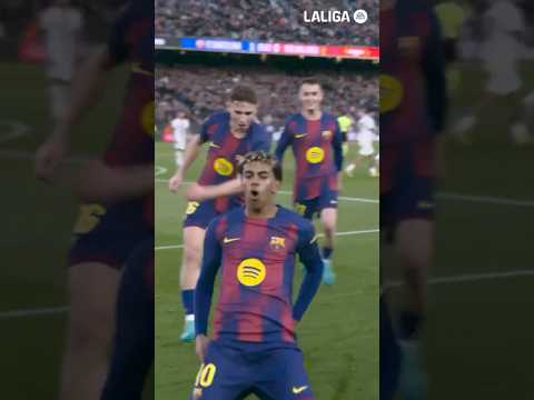 Let Lamine have fun 🕺#LaLigaHighlights