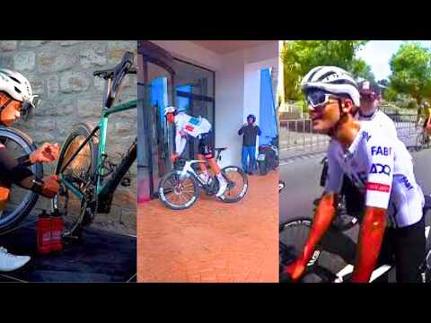 Inside Isaac Del Toro's UAE Tour Warm-Up Routine