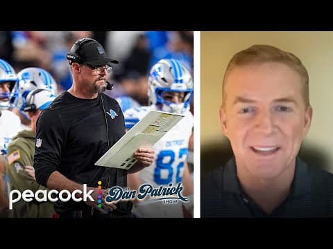 Dan Campbell taking over play calling for Lions is 'a bold move' | Dan Patrick Show | NBC Sports