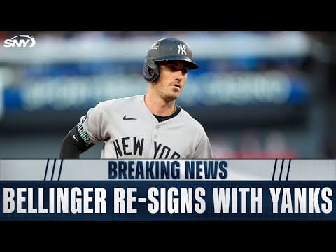 Cody Bellinger re-signs with Yankees, why he is perfect fit for Bronx