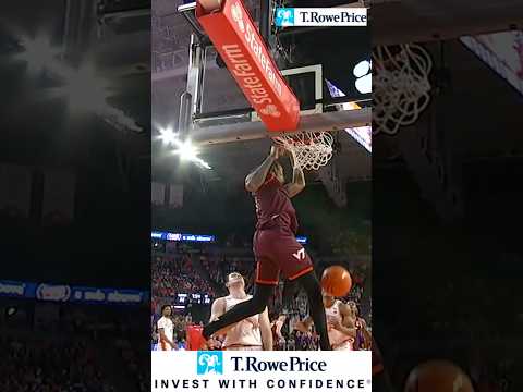 Elevation Tobi 🛸 #virginiatech #hokies #accbasketball #collegebasketball #basketball #sports