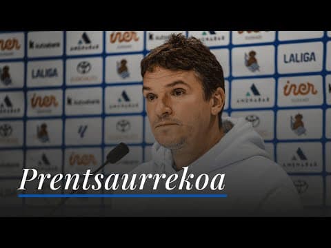 RUEDA DE PRENSA 13:15 | Jon Ansotegi | CD Mirandés - Sanse