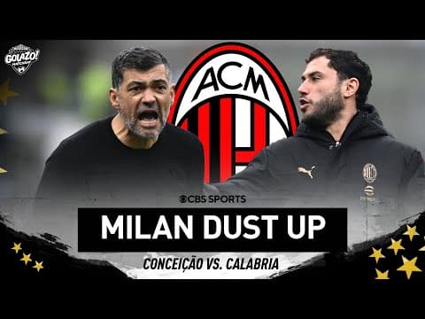 Davide Calabria & Sérgio Conceição Get Into It After Match Following AC Milan Comeback | Matchday