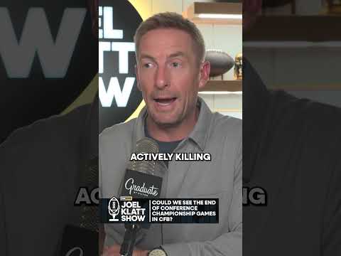 Could we see the end of conference championship games? 🤔