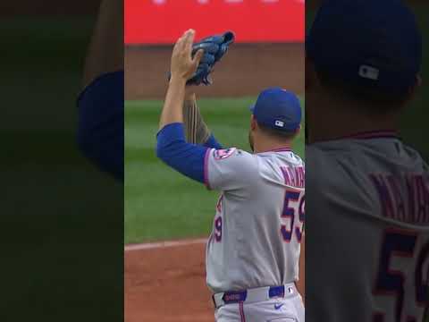 AJ Ewing was laying out all over the outfield today 🔥 #mlb #baseball #mets #sports #highlights