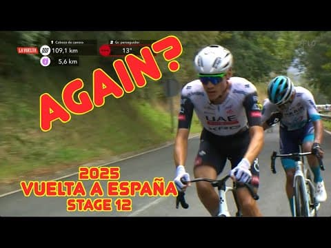 Juan Ayuso Goes Into ANOTHER Break