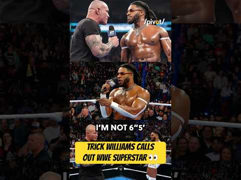 WrestleMania heating up…words turn into action this week, Trick Williams is ready to take over WWE👀
