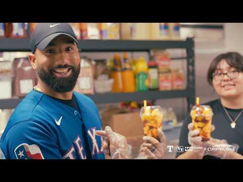 Dream the Big Dream: Ezequiel Duran visits Helados in Mansfield