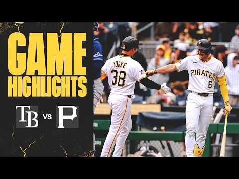 Pirates Power Past Rays to Secure Series Win | Game Highlights (4/19/26)