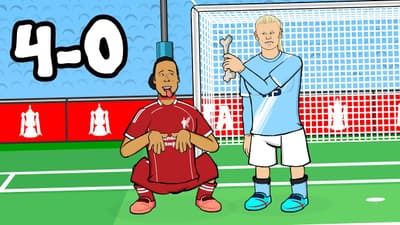 MAN CITY DESTROY LIVERPOOL💥 The REAL FA Cup highlights!