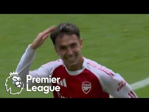 Martín Zubimendi heads Arsenal 3-0 in front of Nottingham Forest | Premier League | NBC Sports