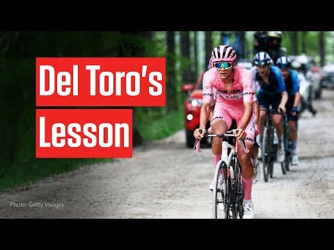 Inside Isaac Del Toro's Giro d'Italia Nightmare