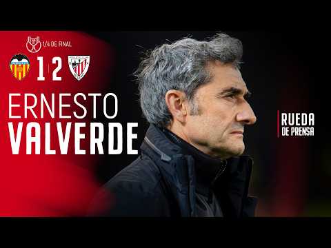 🎙 Ernesto Valverde | post Valencia CF 1-2 Athletic Club | Copa del Rey 1/4 2025-26