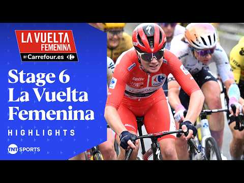 BRUTAL FINAL CLIMB! 💪 | La Vuelta Femenina 2026 Stage 6 Race Highlights | TNT Sports Cycling