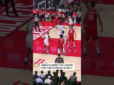 Amen Thompson CLIMBED THE LADDER 💥