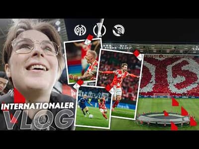 🔥 HISTORISCHER EUROPAPOKAL-ABEND! 😱💥 | 1. FSV Mainz 05 - Racing Straßburg | ⚽ Stadion-VLOG 📹 | 25/26