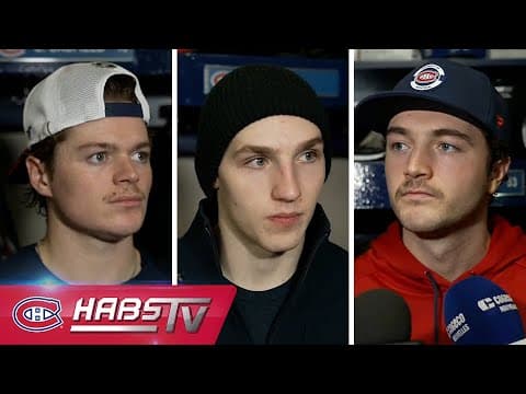 Canadiens address the media at practice | LIVE PRESS CONFERENCES