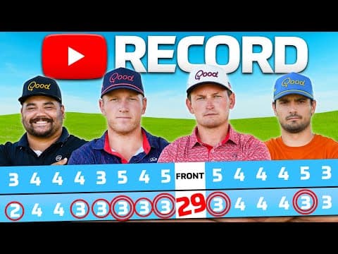 The Greatest Round in Youtube Golf History.