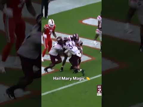 They threw up a prayer 🙌 #miamihurricanes #accfootball #collegfootball