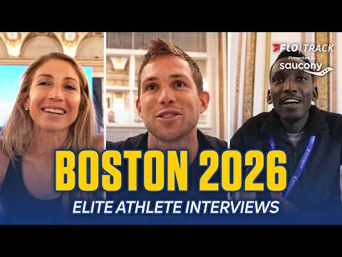 Elite Athlete Interview's | Boston Marathon 2026