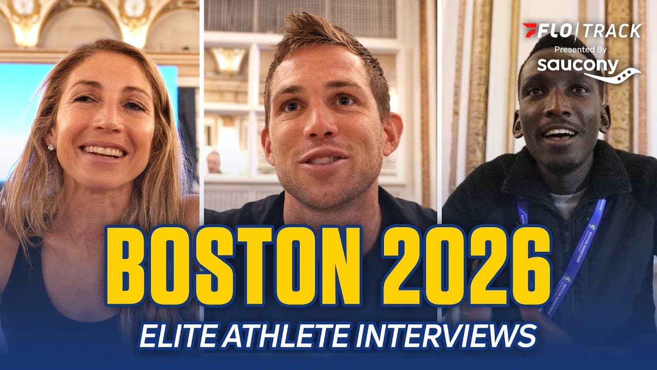 Elite Athlete Interview's | Boston Marathon 2026
