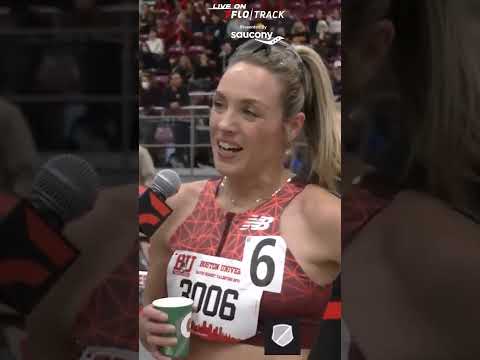Elle St. Pierre Runs World Lead 4:17.83 🔥🔥