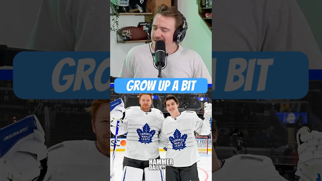 You’re Mad At Marner, What About Andersen Leafs Nation? #nhl #goldenknights #hurricanes #mapleleafs