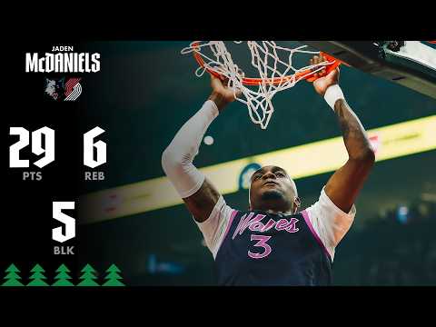 Jaden McDaniels WITH 29 POINTS In Big Win Over Portland Trail Blazers | 02.24.26