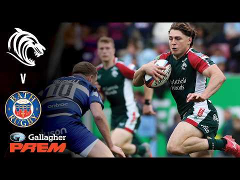 FULL MATCH: Leicester Tigers v Bath Rugby | LAST KICK COULD WIN IT | Gallagher PREM 25/26