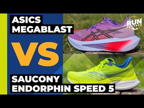 Saucony Endorphin Speed 5 Vs Asics Megablast | Two of the most versatile training shoes around