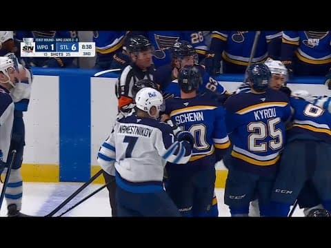 Vladislav Namestnikov And Brayden Schenn Misconduct Penalty