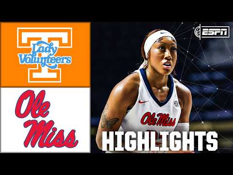 Tennessee Lady Volunteers vs. Ole Miss Rebels | Full Game Highlights | ESPN College Basketball